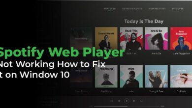 spotify web player not loading
