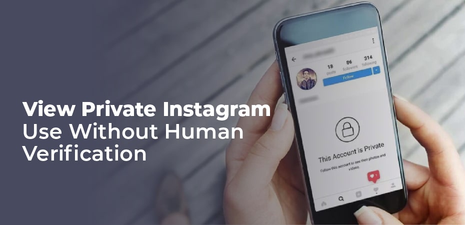 View Private Instagram – Use Without Human Verification