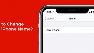How to change your iPhone name