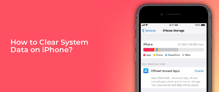 How to clear system data on iPhone