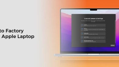 How to Factory Reset Apple Laptop