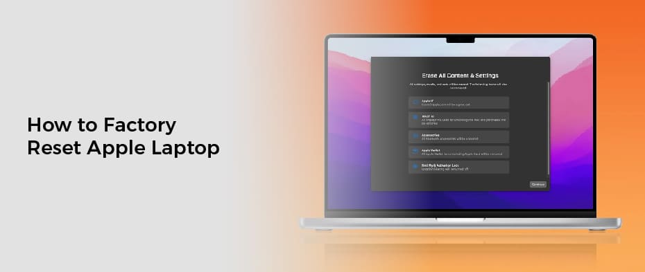 How to Factory Reset Apple Laptop