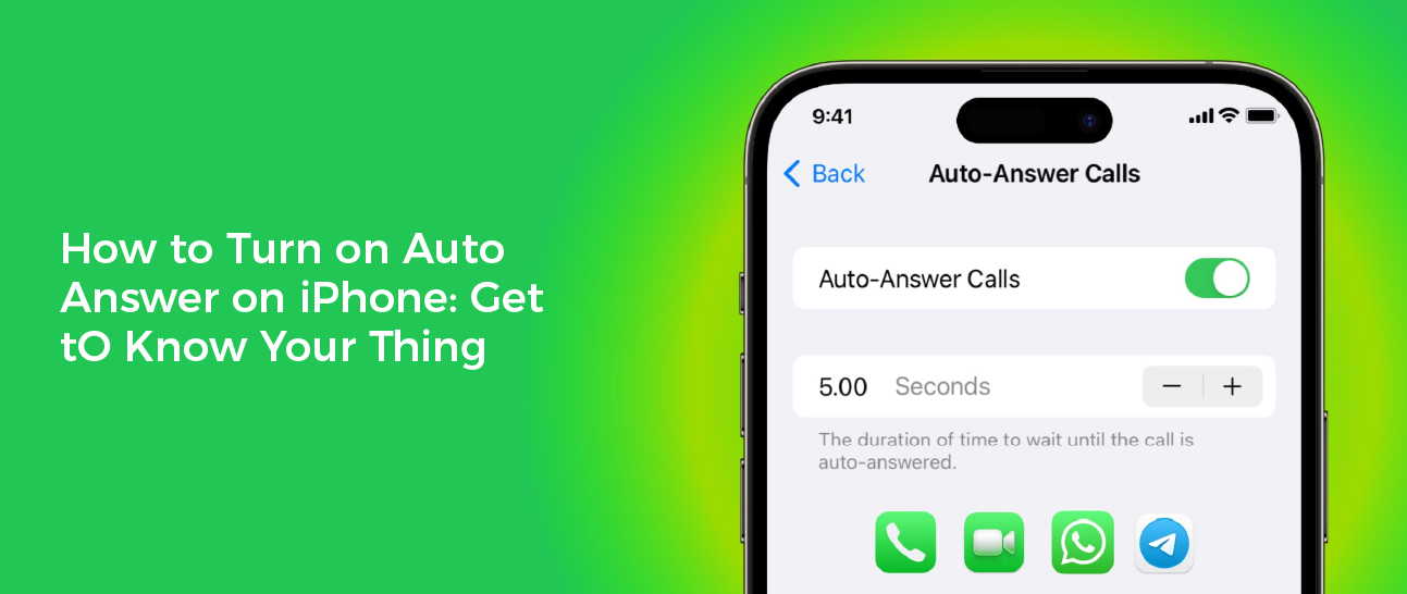 How to Turn on Auto Answer on iPhone: Get tO Know Your Thing