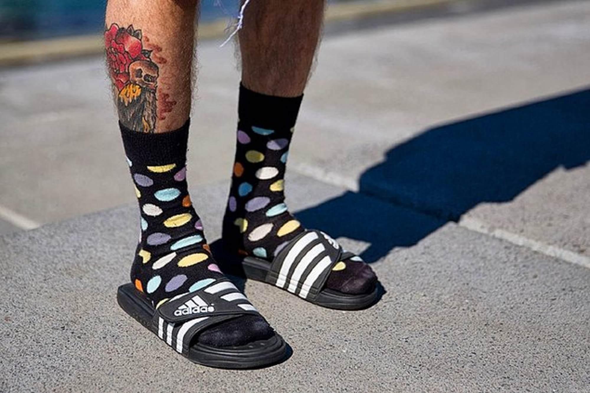 Branding With Logo Socks